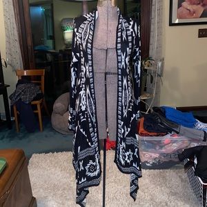 Aztec sweater/cardigan
